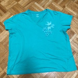 Reebok V-neck T-shirt